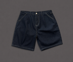 Dream Window Embroidered Denim Jorts – Baggy Dark Wash Streetwear Shorts
