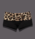 Women's Low Waist Cheetah Print Booty Shorts