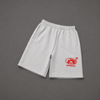 Oversized Fleece Sweat Shorts – Baggy Streetwear Lounge Shorts with Pockets