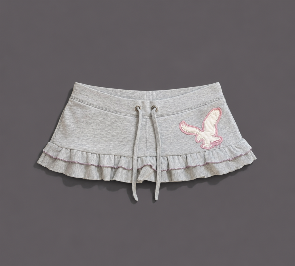 Women's Y2K Style Embroidered Mini Skirt
