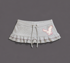 Women's Y2K Style Embroidered Mini Skirt