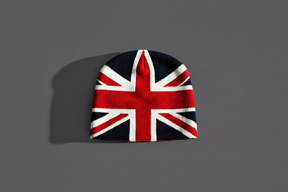 Y2K British-Style Beanie