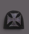 Y2K Gothic Style Cross Beanie