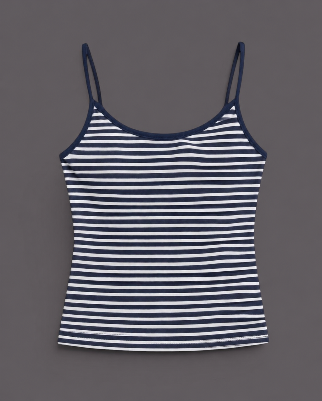 Women's Blue-Striped Tank Top