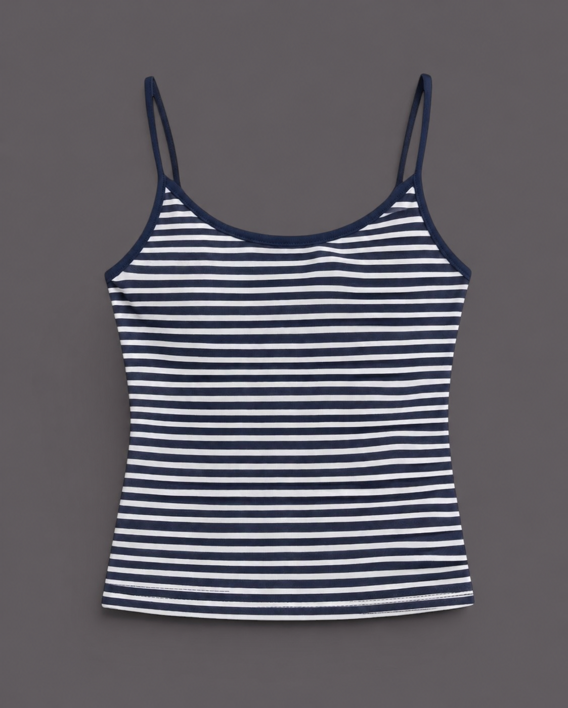 Women's Blue-Striped Tank Top